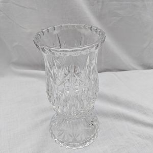 Princess House Highlights Lead Crystal Candle holder